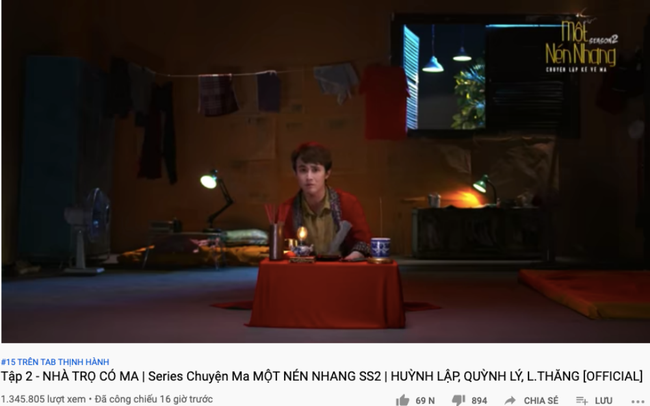 Nếu như tập 1 đạt vị trí Top 7, tập 2 cũng nhanh chóng vượt ngưỡng triệu view và hiện đang Top 15 Trending YouTube chỉ sau vài giờ ra mắt.