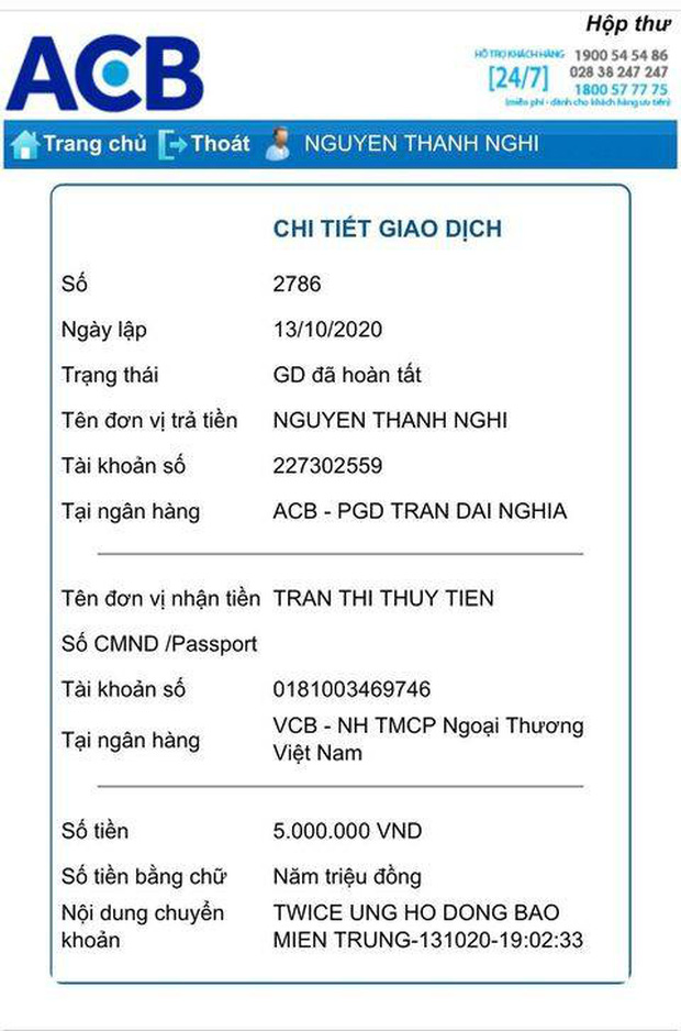 CEO ONCE & 9 lần nói yêu em - blog hâm mộ TWICE ủng hộ 5 triệu đồng