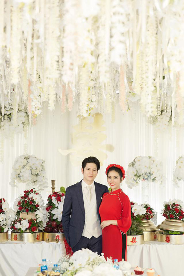 Mai Hồ và ông xã kém 4 tuổi kết hôn vào tháng 8/2018