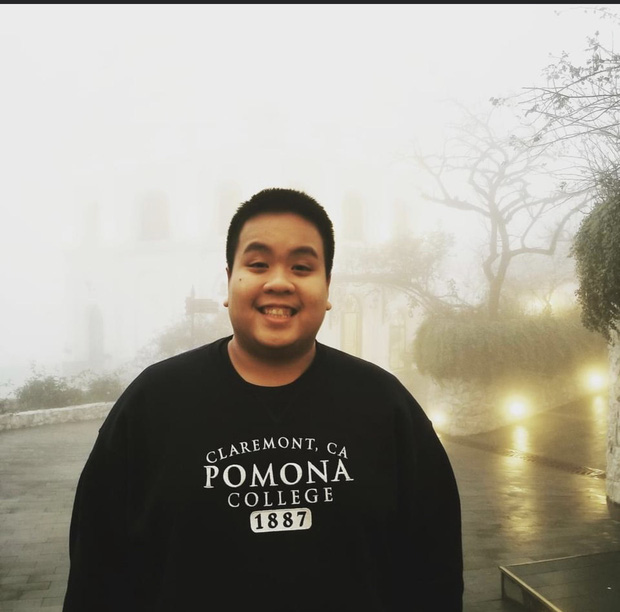 Hình ảnh hiếm hoi Nhật Nam đăng tải trên trang cá nhân khi học đại học