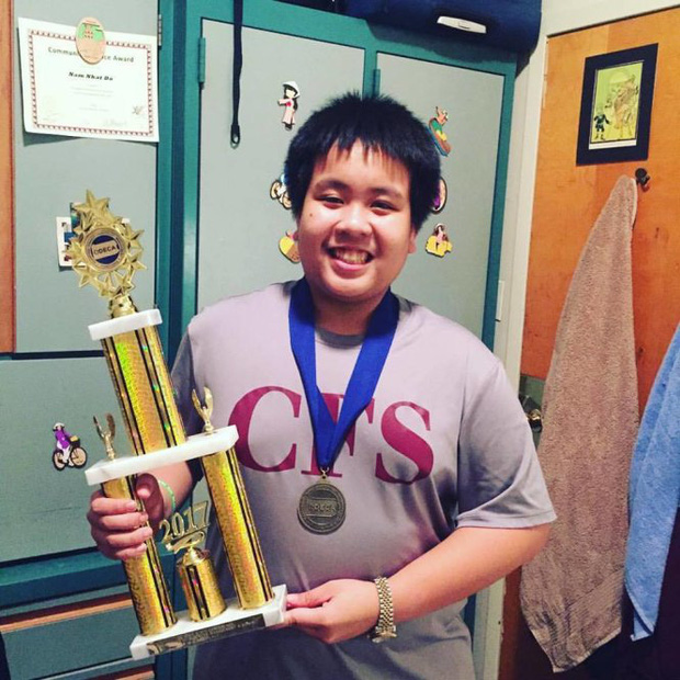 Nụ cười rạng rỡ của Đỗ Nhật Nam mỗi khi nhận huy chương