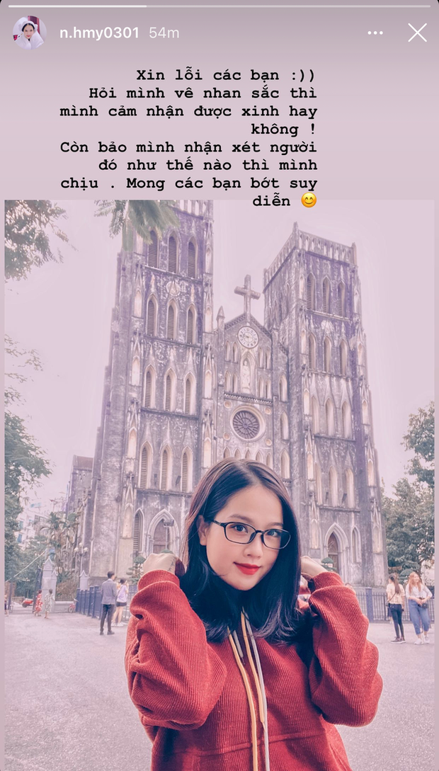 Huyền My lên tiếng giải thích