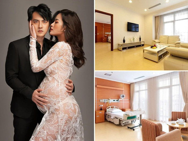 ... và tất nhiên được hạ sinh trong căn phòng tiện nghi nhất tại bệnh viện