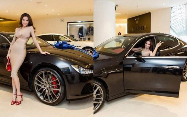 Hà Hồ sở hữu bộ sưu tập xe sang đắt giá như Maserati Ghibli S Q4 (7 tỷ đồng), Porche Panamera Turbo (10 tỷ đồng)...