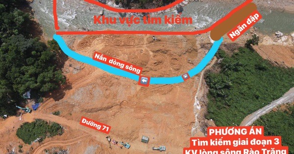 Sơ đồ nắn dòng Rào Trăng để tìm kiếm