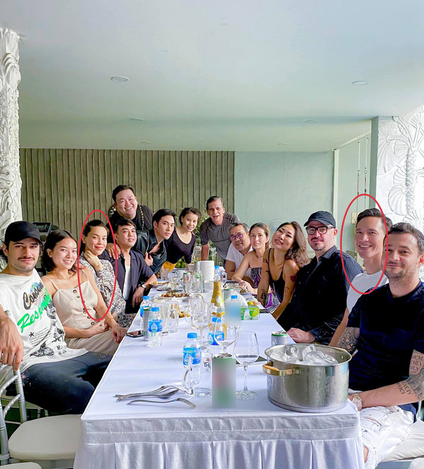 Hà Hồ xuất hiện trong buổi tụ tập hội bạn và gia đình mừng sinh nhật ông xã Kim Lý