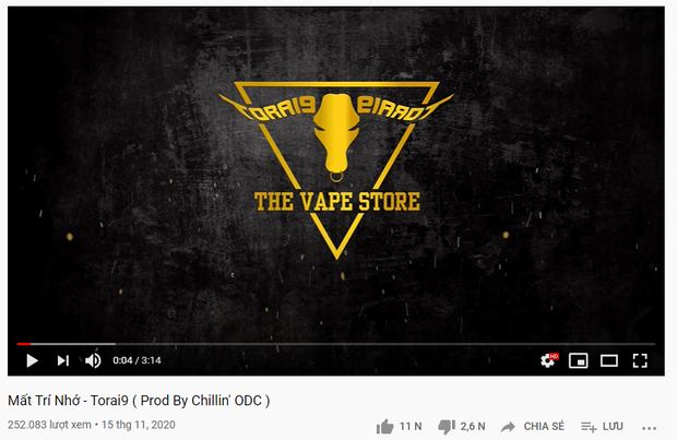 Track diss Mất Trí Nhớ của Torai9 gửi trực tiếp đến Rhymastic và JustaTee