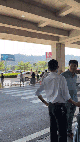 Vợ chồng Tư Dũng nhanh chóng ra xe để về khách sạn