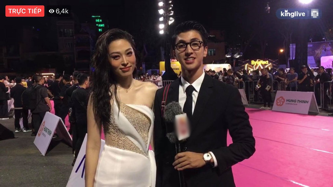 Bạn trai Bình An hộ tống Á hậu Phương Nga