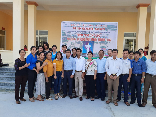 Tháng 10/2020, khi miền Trung oằn mình trong lũ lụt, Đỗ Thị Hà cũng kêu gọi người dân tại quê hương mình ủng hộ nhu yếu phẩm, quần áo… để gửi đến bà con vùng lũ.