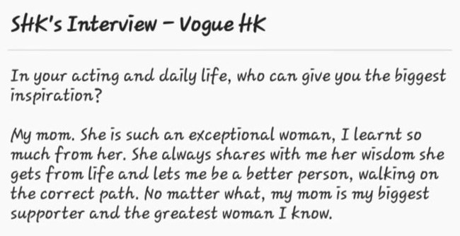 Song Hye Kyo hiếm hoi nhắc về mẹ trước truyền thông.