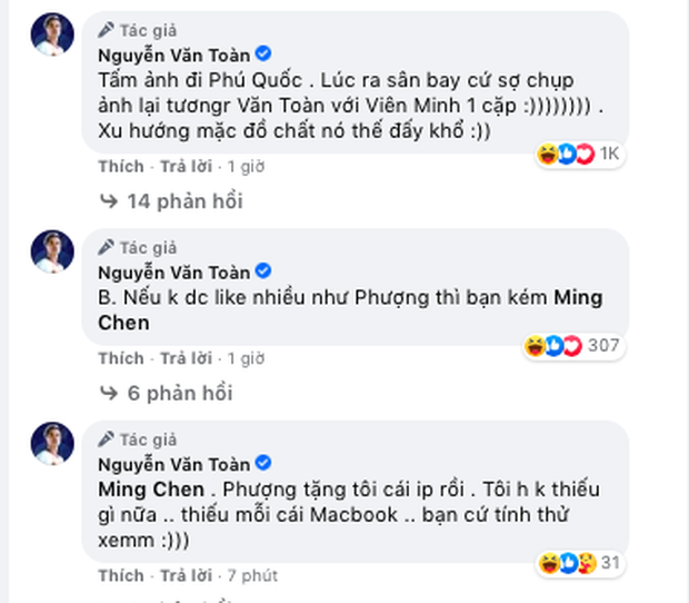 Văn Toàn lên tiếng đính chính việc diện đồi đôi với Viên Minh, nhìn màn trêu chọc vợ Công Phượng là biết bộ 3 thân thiết đến mức nào!