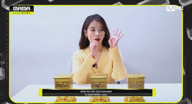 IU đạt 3 giải thưởng lớn tại MAMA 2020
