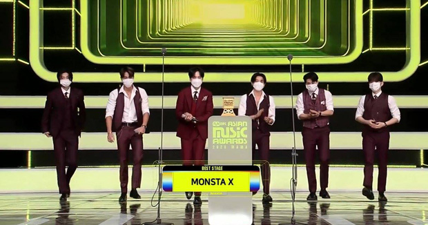 MONSTA X đạt giải Sân khấu xuất sắc nhất