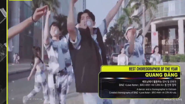 ... và Quang Đăng là 3 đại diện Việt Nam thắng giải tại MAMA 2020