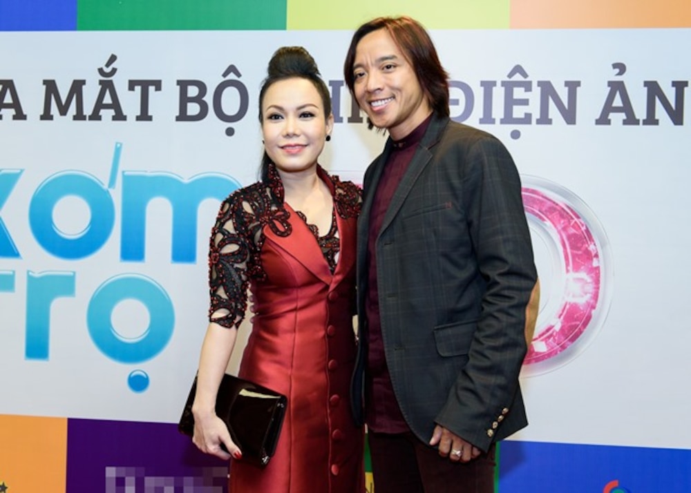 Vợ chồng nghệ sĩ Việt Hương - Hoài Tâm.