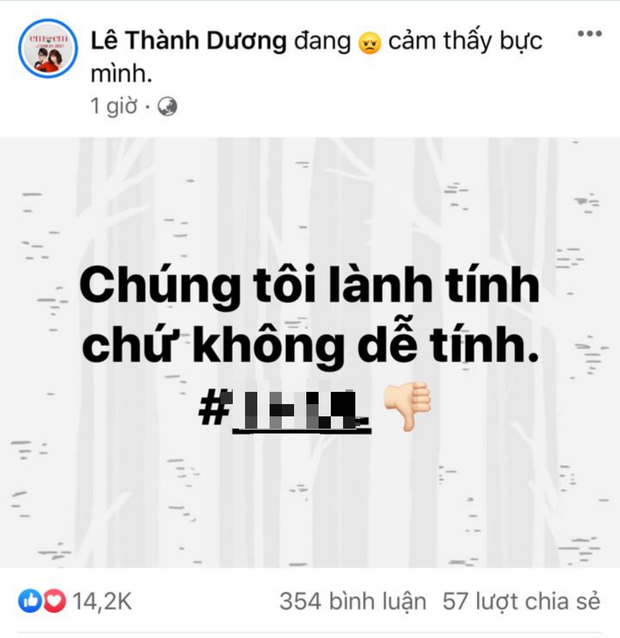 Ngô Kiến Huy thể hiện thái độ quyết liệt, ẩn ý như sẽ không để qua chuyện này dễ dàng