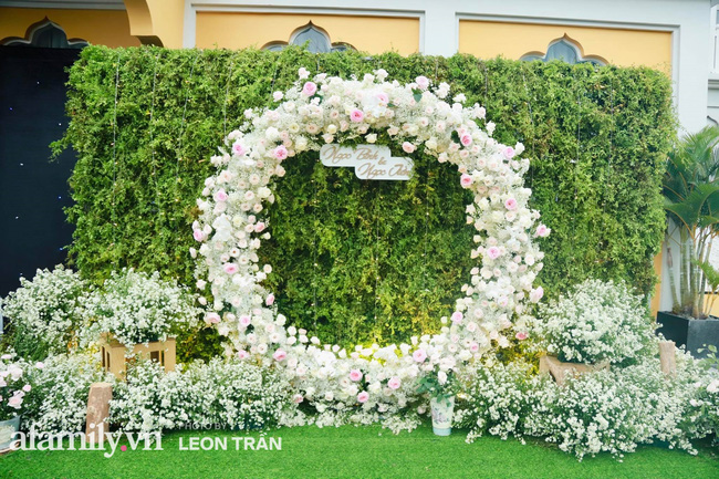 Khu chụp ảnh của khách mời