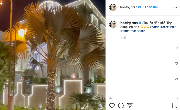 Bảo Thy khoe trên Instagram