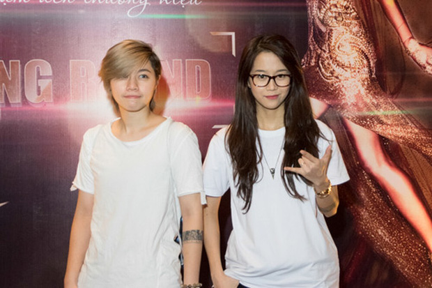 Alex tháp tùng An Nguy đi casting The Face