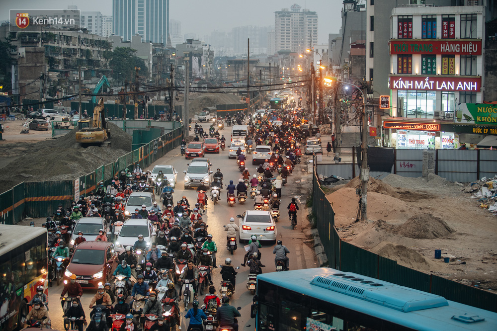 Vào giờ cao điểm, nút 