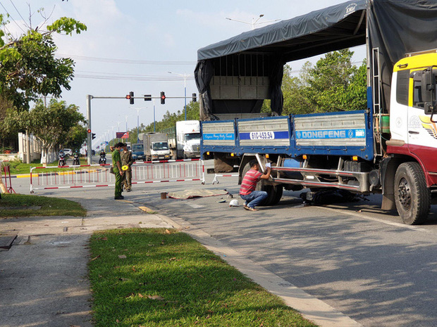 Hiện trường vụ tai nạn.