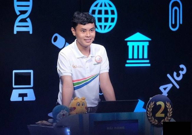 Á quân Olympia mùa 19 Nguyễn Hải Đăng.