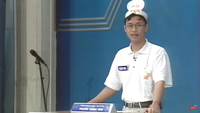 Nguyễn Thành Vinh khi tham gia chương trình.