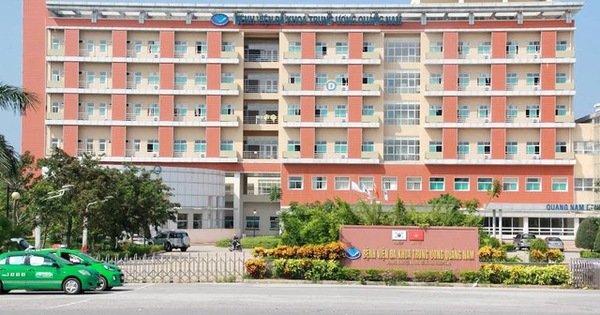 Bệnh viện Đa khoa Trung ương Quảng Nam nơi 3 bị can làm việc