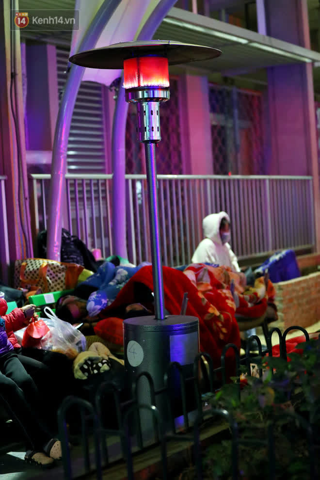 Cây sưởi chỉ được bật vào những hôm thời tiết lạnh buốt