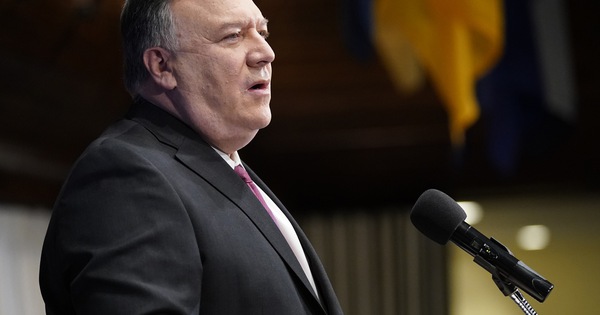 Ngoại trưởng Mỹ Mike Pompeo tuyên bố Washington sẽ triển khai hành động bổ sung nhằm bảo vệ một biển Đông tự do. Ảnh: AP