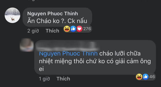 Ngay lập tức, Noo Phước Thịnh liền có màng 