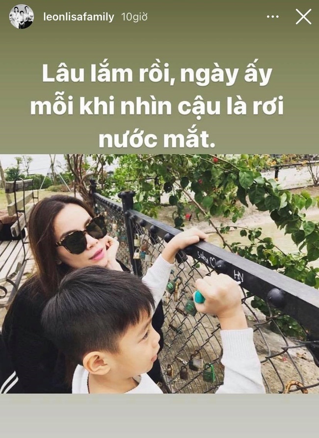 Subeo là cậu nhóc luôn khiến mẹ xúc động, có thời gian cứ nhìn thấy con trai là Hồ Ngọc Hà lại rơi nước mắt