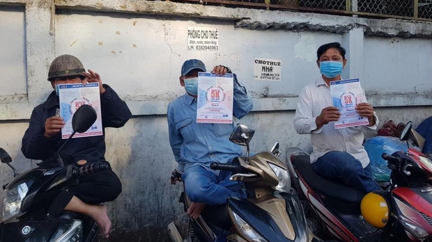 Truyền thông về thông điệp 5K tại Quận 11 TPHCM (Ảnh: TTYT Quận 11)