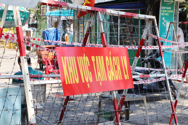 Khu vực cách ly ở Mả Lạng (quận 1)