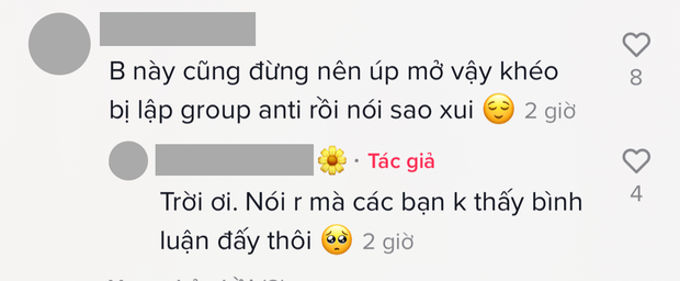 Một cư dân mạng doạ sẽ bị lập group anti fan