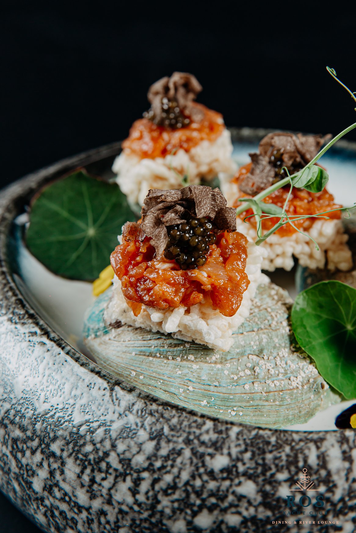 ROS là nhà hàng chuyên về các loại hải sản và các món Âu.