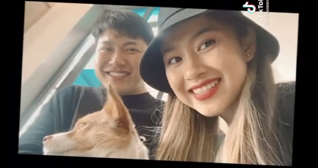 Hình ảnh chụp chung của Mũi trưởng và cô nàng