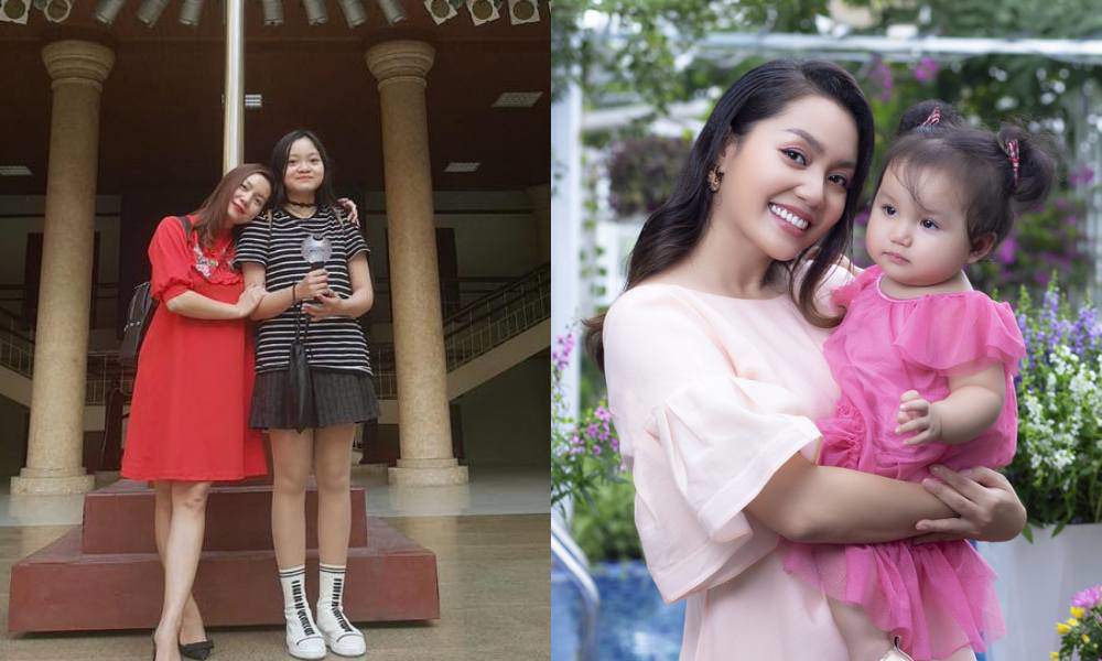 Ngọc Anh vừa tiếp tục làm mẹ ở tuổi 38. Hiện nữ ca sĩ có 2 nàng 