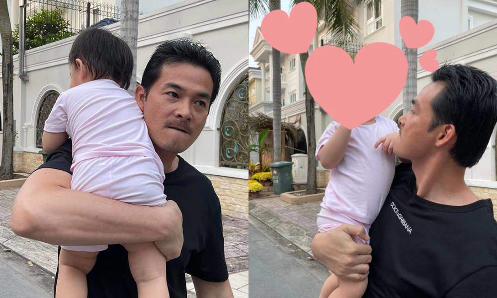 Con gái của cặp đôi hiện đã hơn 1 tuổi, vẫn được bố mẹ giấu kín dung mạo.