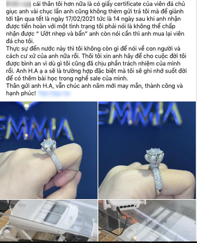 Toàn bộ bài tố của nhân viên bán hàng: