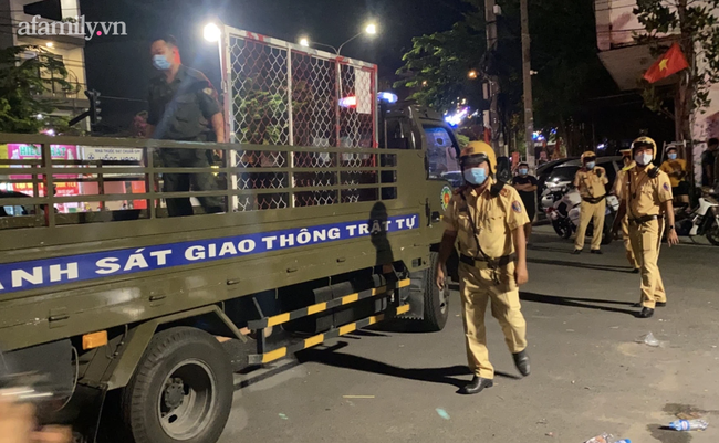 Một khu vực phong tỏa liên quan đến dịch bệnh COVID-19 tại Bình Dương.