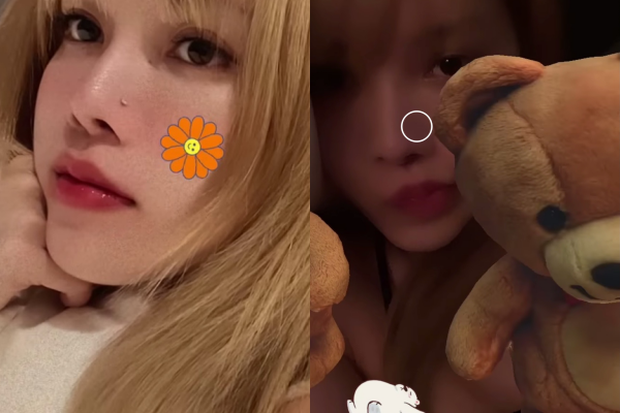 Cách đây 1 ngày, Thiều Bảo Trâm còn thích thú khoe cận mặt và món đồ đặc biệt này. Tuy nhiên, cô đã có động thái cứng rắn sau khi bị netizen soi