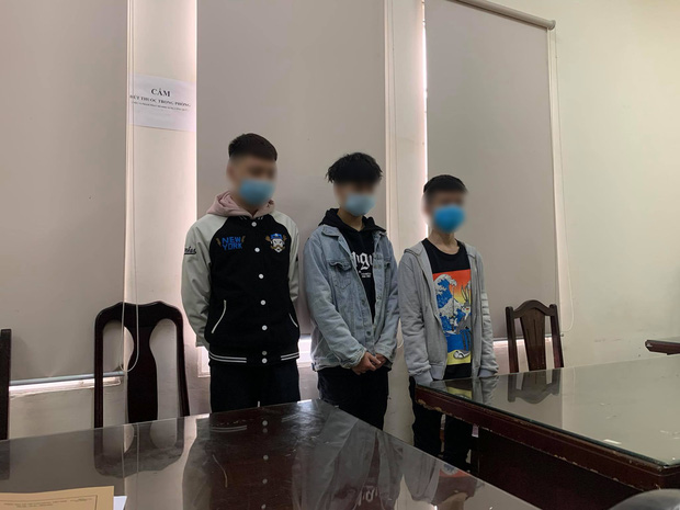 3 nghi can tại cơ quan công an (Ảnh: CACC)