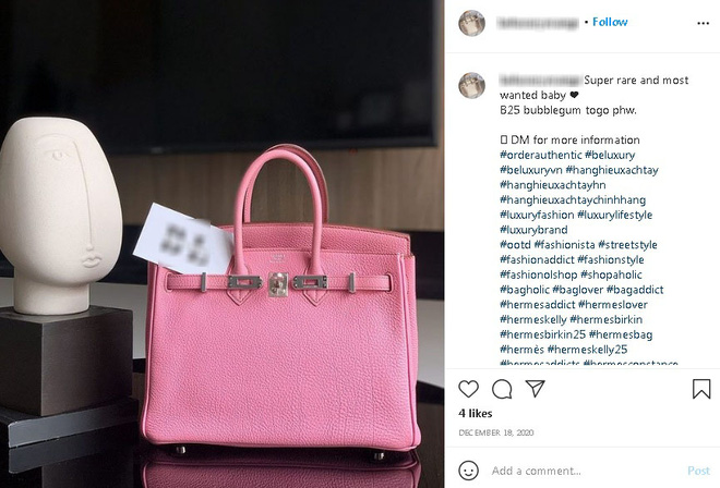 Một tài khoản khác mà Ngọc Trinh đã 