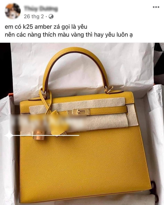 Loạt ảnh túi Hermès của Ngọc Trinh bị phát hiện là ảnh của người khác