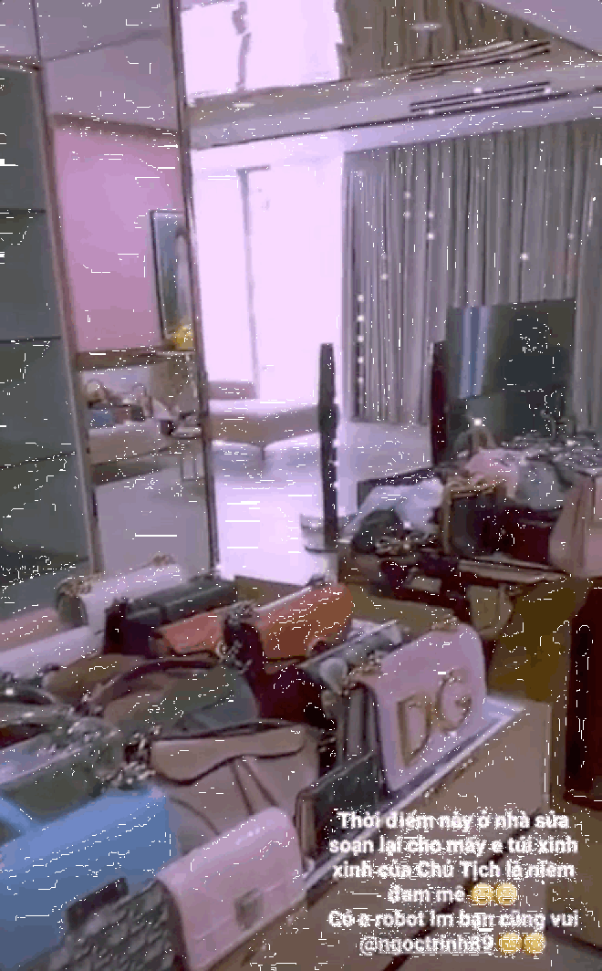 Thuý Kiều 5 lần 7 lượt lên MXH than vãn vì kho đồ hiệu nhiều như trung tâm thương mại của chủ tịch Ngọc Trinh