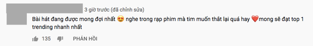 Có người khẳng định đây là ca khúc được chờ đợi nhất và mong muốn lên top 1 trending YouTube