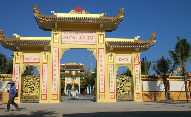 Cơ sở Phước Thiện Hưng An Tự, ở xã Gia An, huyện Tánh Linh nơi ông Võ Hoàng Yên đăng ký phụ giúp việc xoa bóp, bấm huyệt