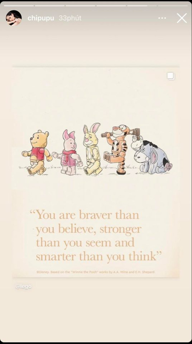 Ngay trong đêm, Chi Pu có động thái gây chú ý, tạm dịch: 